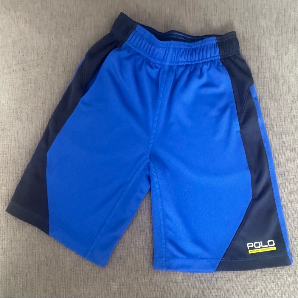 Polo by Ralph Lauren Kids' Blue and Black Shorts